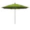 California Umbrella 11' Black Aluminum Market Patio Umbrella, Sunbrella Macaw 194061333365 - alternate 1